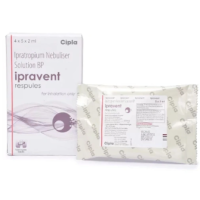 A box and a pack of Ipratropium Respules