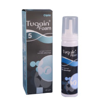 A box and a bottle of Generic Minoxidil 5 Percent Foam
