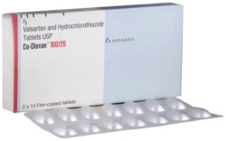  CO Diovan 160mg / 25mg Tablets - International Brand Version (Diovan HCTZ)