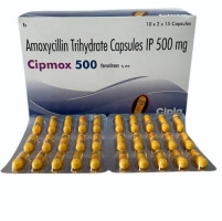 Amoxil 500 mg capsules (Generic Equivalent)