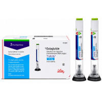 A pack and 2 prefilled pens of Trulicity (1.5mg/0.5ml)