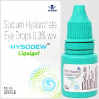 A box and a bottle of Generic Hylo-Forte (0.3%) Liquigel
