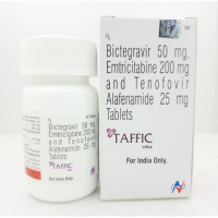 A box and a bottle of Biktarvy Generic Tablet