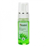 A bottle of Himalaya Purifying Neem Foaming Face Wash 50 ml