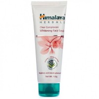 A tube of Himalaya Clear Complexion Whitening Face Scrub 100 gm