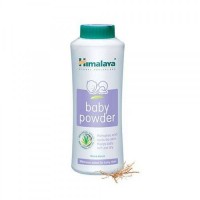 A bottle of Himalaya Baby Powder