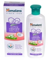 A box and a bottle Himalaya Soothing Calamine Baby Lotion