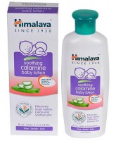 A box and a bottle of Himalaya Soothing Calamine Baby Lotion