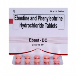 Ebastine 10mg + Phenylephrine 10mg Tablets