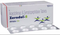 Aceclofenac 100mg + Serratiopeptidase 15mg Tablets