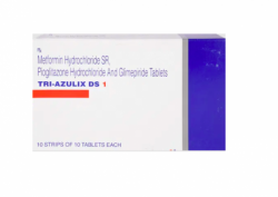 Glimepiride 1mg + Metformin 500mg + Pioglitazone 15mg Tablets
