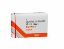 Amlodipine 5mg + Enalapril 5mg Tablets