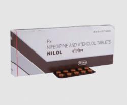 Atenolol 50mg + Nifedipine 20mg Tablets