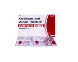 Aspirin 75mg + Clopidogrel 75mg Tablets