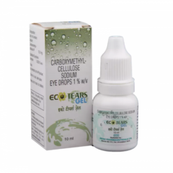 A box and a bottle of Carboxymethylcellulose (0.5 %) Generic Eye drop 10ml