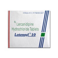 Box of Zanidip 10 mg Generic tablets - Lercanidipine