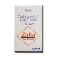 A box of Azasite 1 Percent 3ml Generic eye drops - Azithromycin