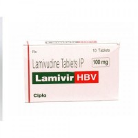A box of Epivir 100 mg Generic tablets - Lamivudine