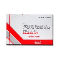 Box of Vaseretic 10mg/25mg Generic tablets - Enalapril / Hydrochlorothiazide