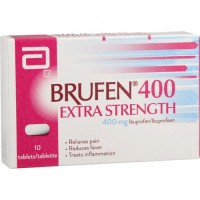 A box of Advil 400 mg Generic tablets - Ibuprofen