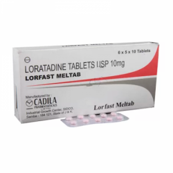 A box of Claritin 10mg Generic tablets - Loratadine