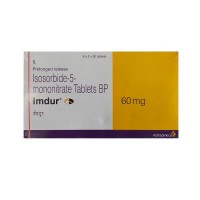Box of Imdur 60 mg tablets - Isosorbide Mononitrate