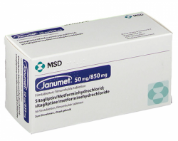 Janumet 50 mg/850 mg Tablets - BRAND VERSION