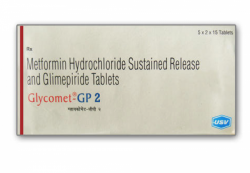 Glimepiride (2mg) + Metformin (500mg) Tablets