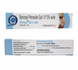 A tube and a box of Benzoyl Peroxide 5% Gel- 30gm