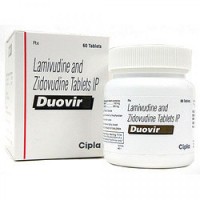 A box of generic Lamivudine (150mg) + Zidovudine (300mg) Tablet