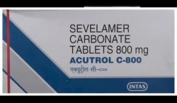 A box of Sevelamer 800mg Generic Tablets