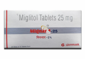 Glyset 25mg Generic Tablets