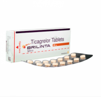 Box and blister strip of generic Ticagrelor (90mg) Tablet