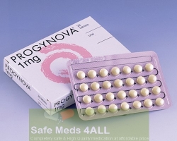 A box and a blister of generic Climaval 1mg tablet - estradiol oral
