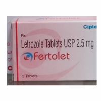 Box of generic Letrozole (2.5mg) Tablet