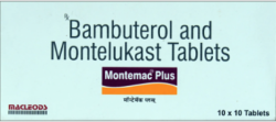 Bambuterol 10 mg + Montelukast 10 mg Generic Tablet