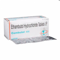 A box and a strip of generic Ethambutol 400 Tablets