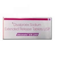 A box of generic Divalproex 250mg Tablet