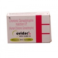 A box of generic human chorionic gonadotropin 10000 iu