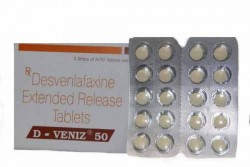 Box and blister strip of generic desvenlafaxine succinate 50mg tablet