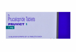 A box of Prucalopride 1mg Generic Tablets