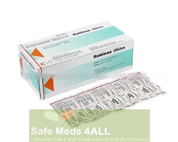 A box and a strip of generic Robaxin 500mg Tablets - methocarbamol