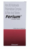 A box of generic Elemental Iron 100mg and Folic Acid 350mcg Tablet