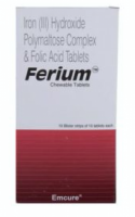 Elemental Iron 100 mg and Folic Acid 350 mcg Chewable Generic Tablet