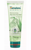 A tube of Himalaya Moisturising Aloe Vera Face Wash 50 ml