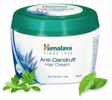 A jar of Himalaya Anti-Dandruff Hair Cream 100 ml