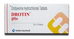 A box of generic Drotaverine 40 mg Tablet