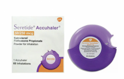 Advair Diskus 250 mcg / 50 mcg 60 Doses - International Brand Version (Seretide Accuhaler)