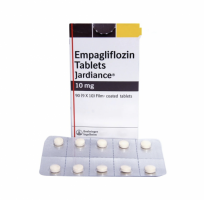 A box and a blister of 10mg tablets of Empagliflozin