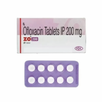 A box of Floxin 200 mg Generic Tablet - Ofloxacin